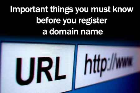 Important things to know before buy a domain name